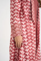 Coral Star Embroidered Suit