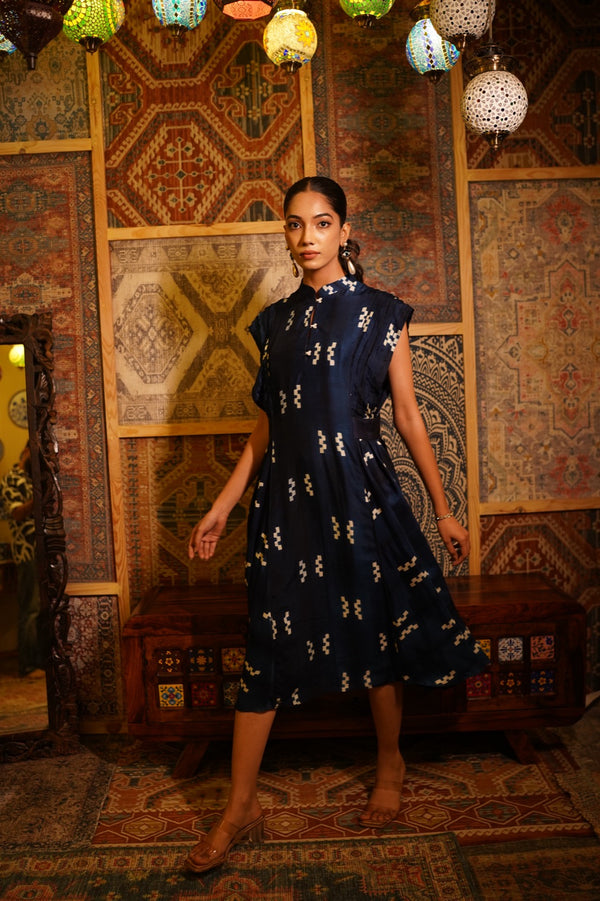 Indigo Madder Dress