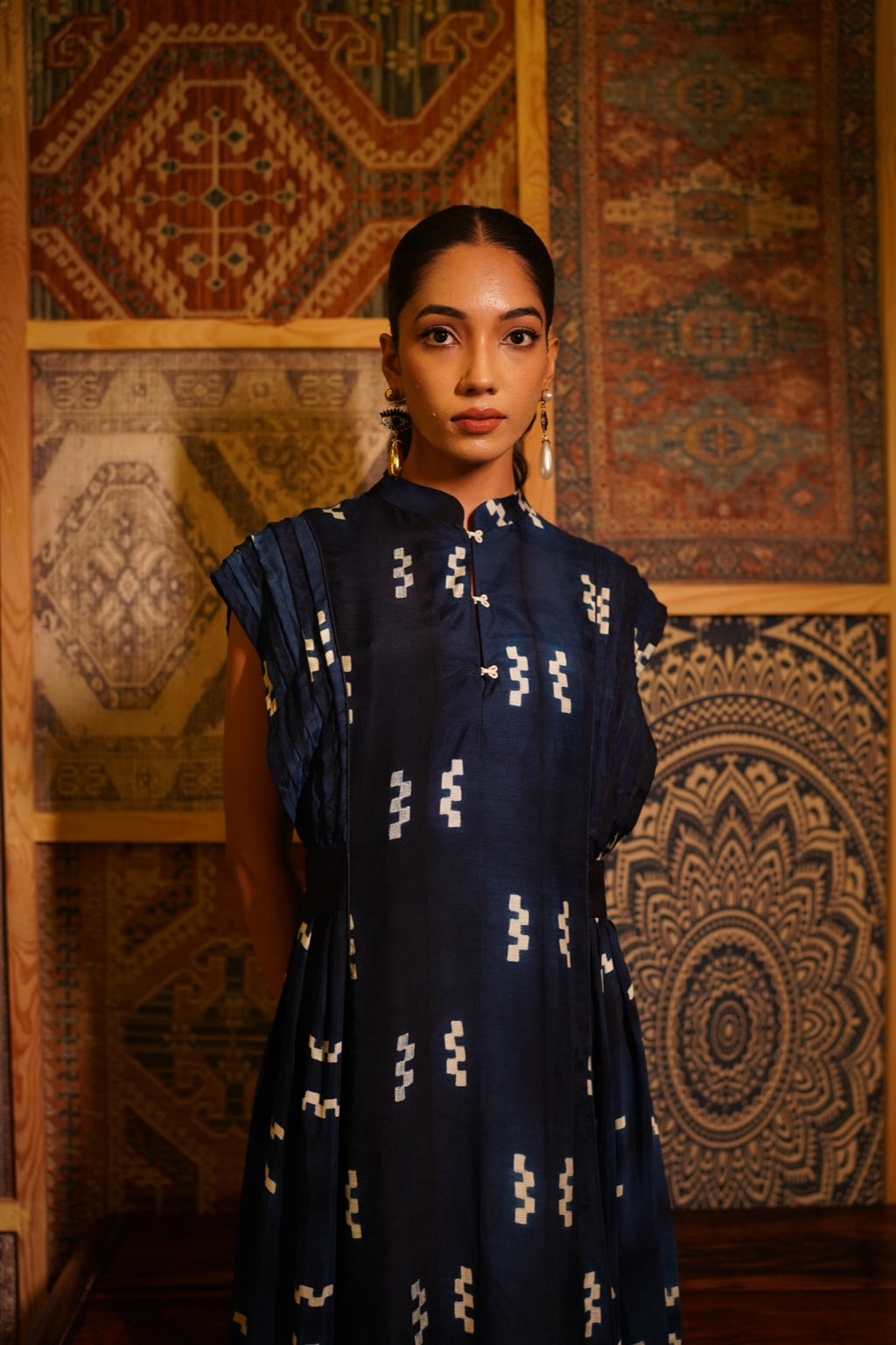 Indigo Madder Dress