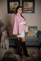 Pink Floral Cape