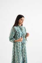 Sage Green String Dress