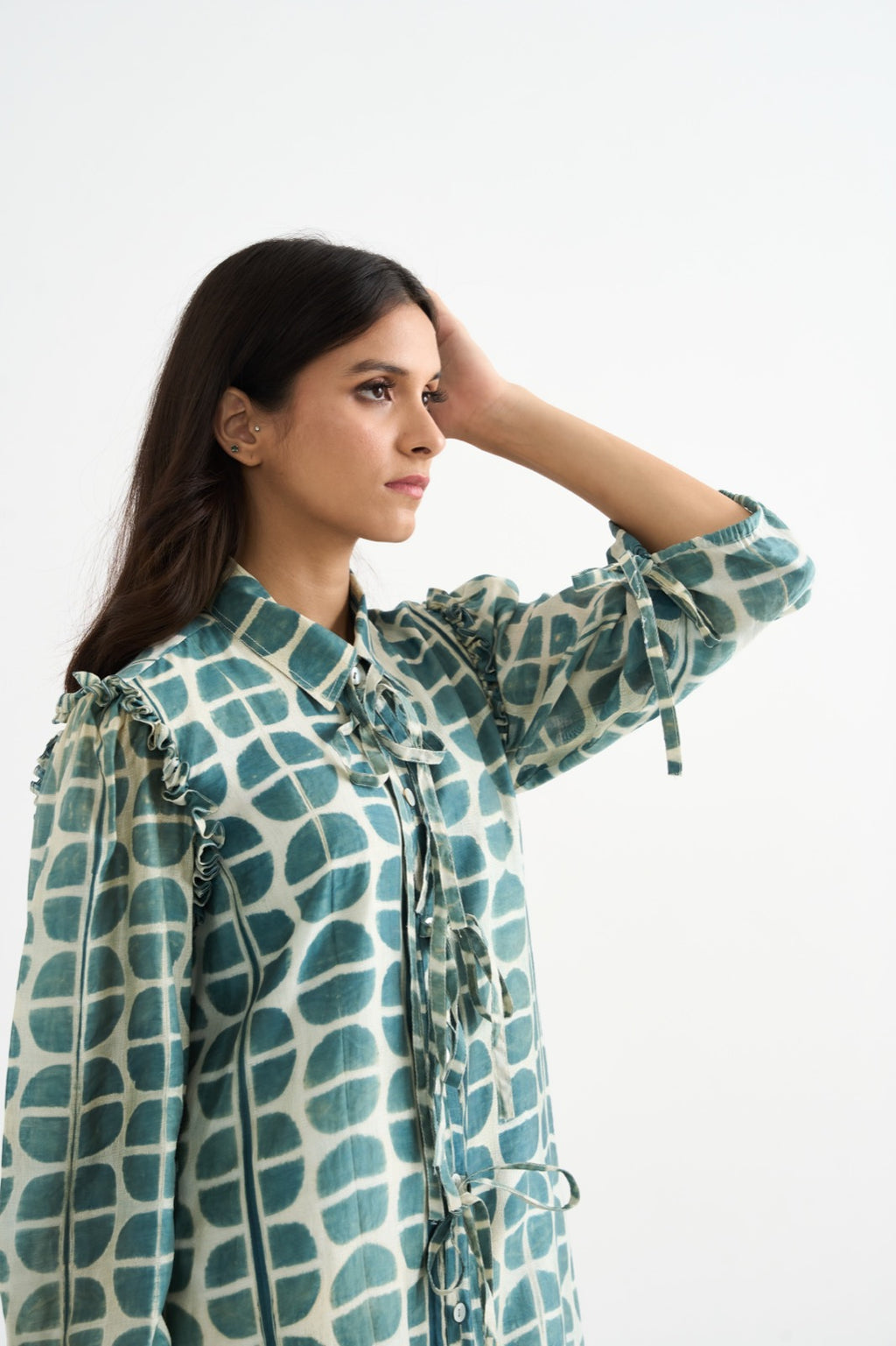 Sage Green String Dress