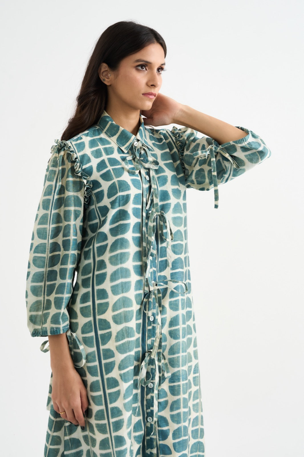 Sage Green String Dress